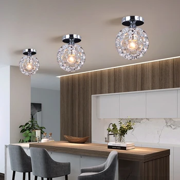 

Modern Crystral Ceiling lighting LED Ceiling Lamps Light For Kitchen Bedroom Restaurant plafondlamp Lighting Fixtures