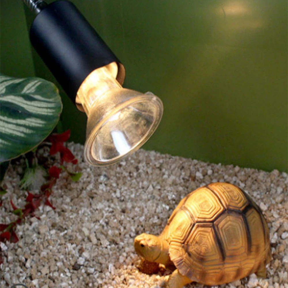 25/50W UVA+UVB 3.0 Reptile Lamp Pet Amphibians Lizards Heating Bulb Turtle Tortoise Basking Lamp E27 Heating Light Full Spectrum