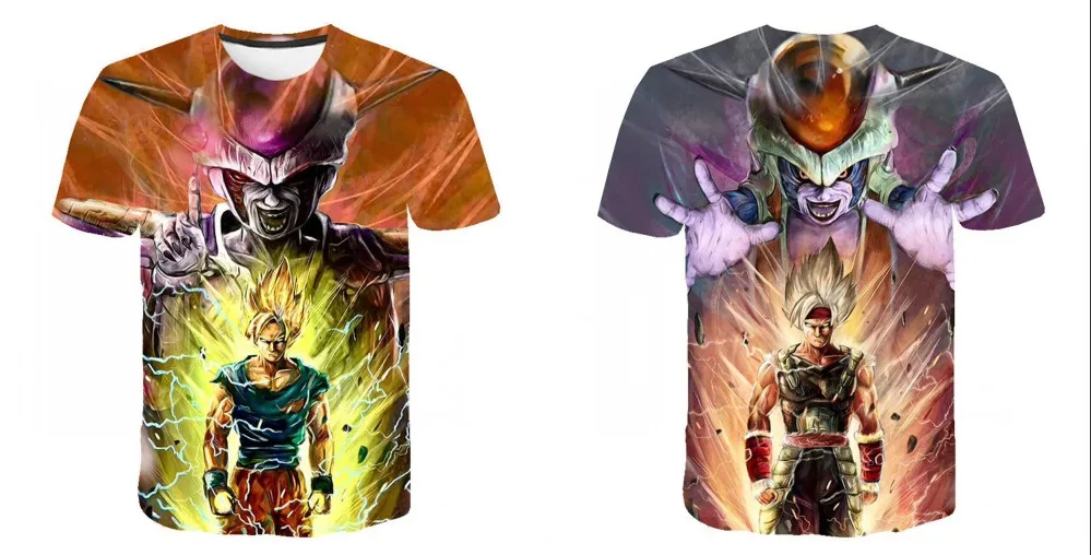 Новинка, Супер Саян, 3D аниме, драконий жемчуг, Z Goku, летняя модная футболка, футболка, мужская одежда с принтом, футболка с рисунком, подростковые Топы