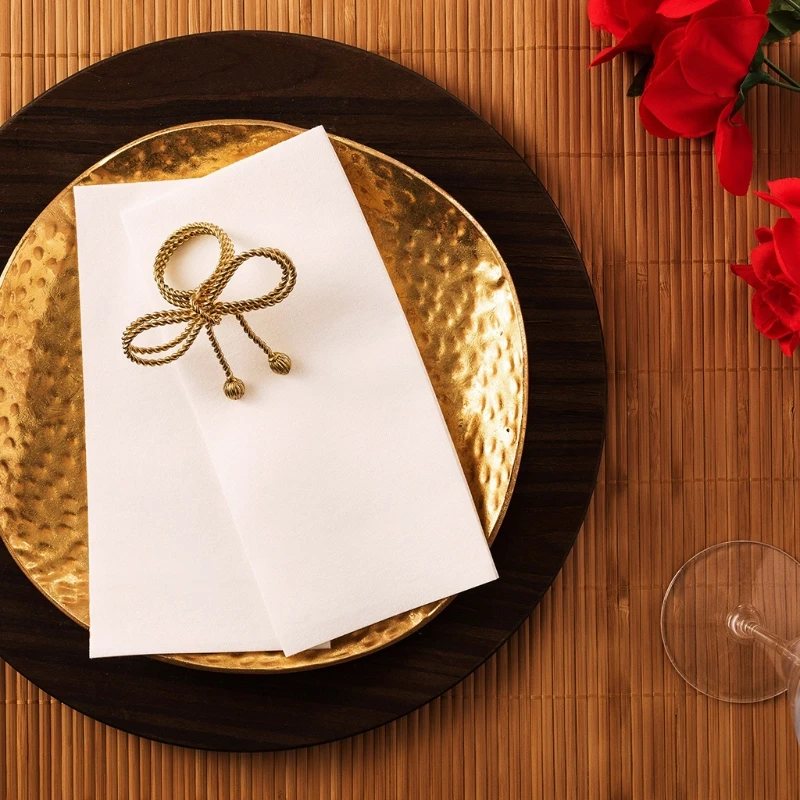 Linen Feel Guest Towels Disposable Cloth Like Paper Hand Napkins Soft, Absorbent, Paper Hand Towels for Kitchen, Bathroom,