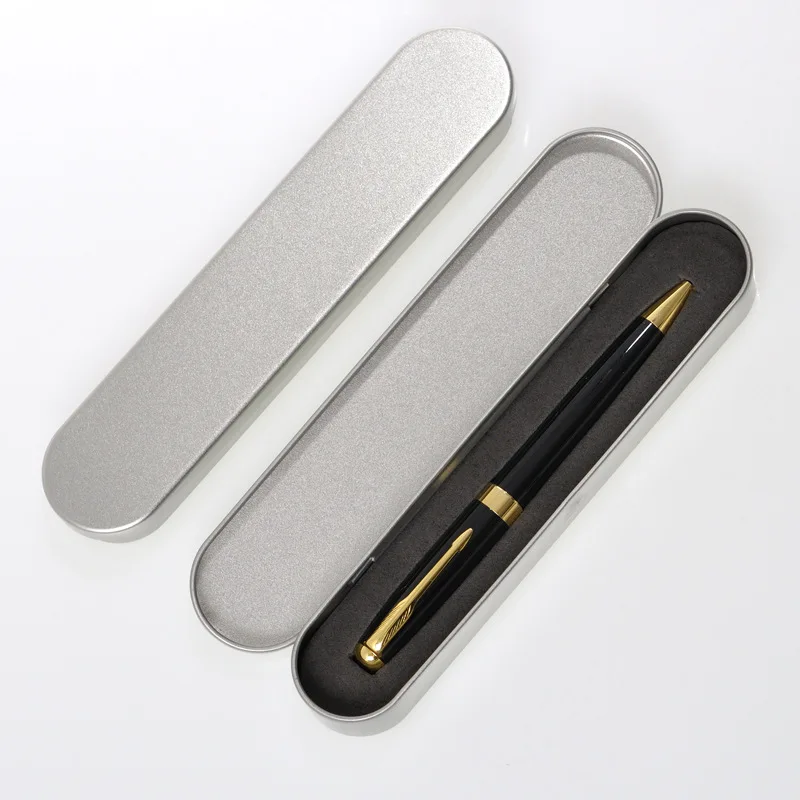 Fountain pen box Metal pencil case school Stationery box for kids student pen case cute Tin Multifunction Storage gifts pencil cases stationery box