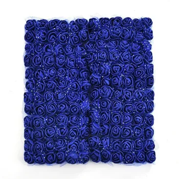 

Mini Foam Rose Artificial Flowers for Home Wedding Party Decoration DIY Wreath Decorative Rose Bridal Bouquet Fake Flower