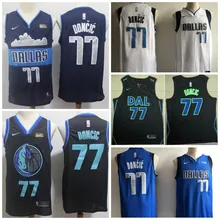 dal A+++ Качественная мужская одежда для взрослых#41 Dirk Nowitzki 77 Luka Doncic Jersey Dallas