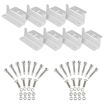 

Solar Panel Mounting Z Bracket Mounts,Solar Panel Roof Mounting Kit with Nuts and Bolts