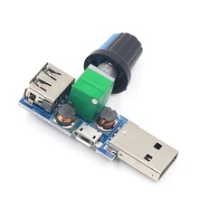 5 в постоянного тока микро USB регулятор скорости ветра регулятор громкости воздуха Охлаждающий Немой Многофункциональный модуль шумоподавления