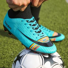 Новинка, мужские футбольные бутсы с длинными шипами, футбольные бутсы для улицы, профессиональные спортивные кроссовки, кроссовки для футбола