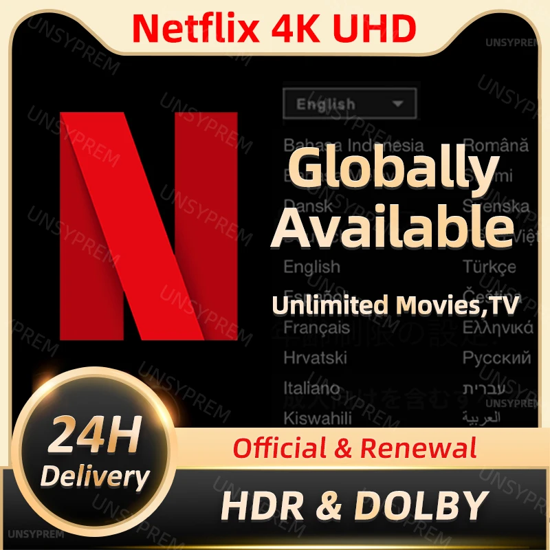 TV Stick Netflix UHD Instant Delivery 1 -5 screen Android TV 9.0 Quad Core 1080P HD Smart TV 4K Netflix