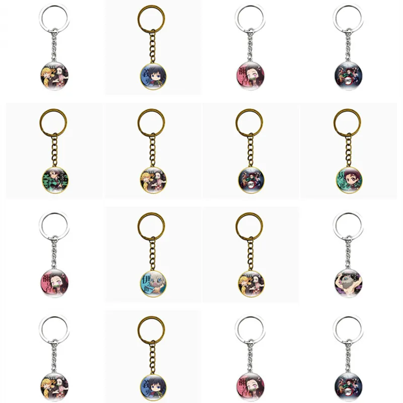 

Anime Devil's Blade Around Carbon Zhilang Pendant Beanie Time Gem Keychain Pendant Keyring
