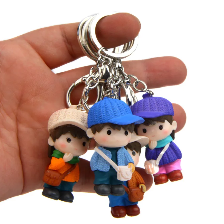 Hat Backpack Men And Women Garage Kit Carabiner Creative Key Chain Car Key Ring Korean-style Couples Handbag Pendant