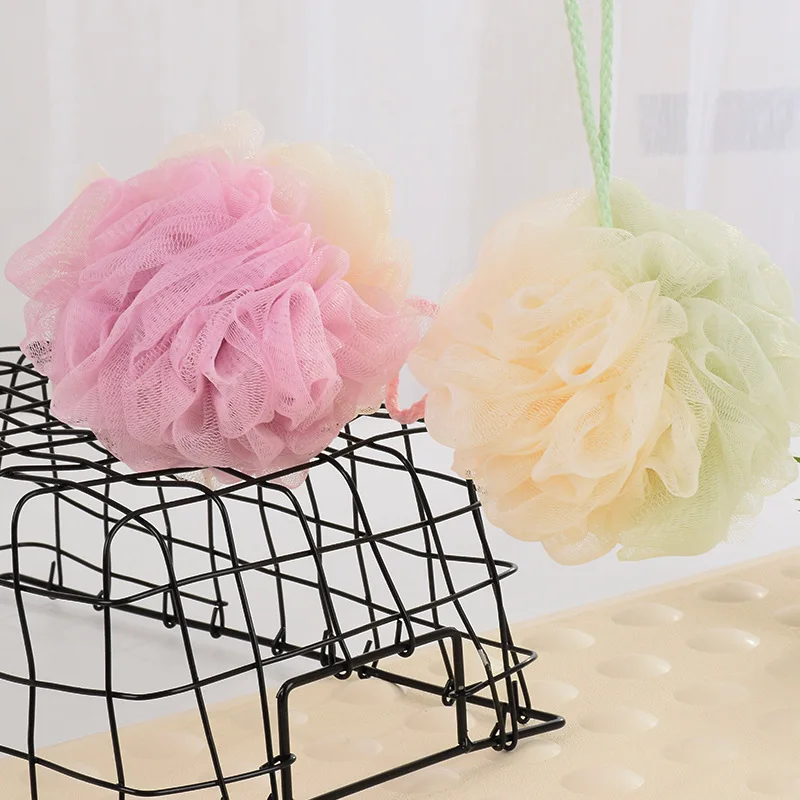 Elegant Family Loofah Ultra Large Super Soft Mesh Sponge Manufacturers Supply Genuine Product Double Color Joint Bath Supplies W