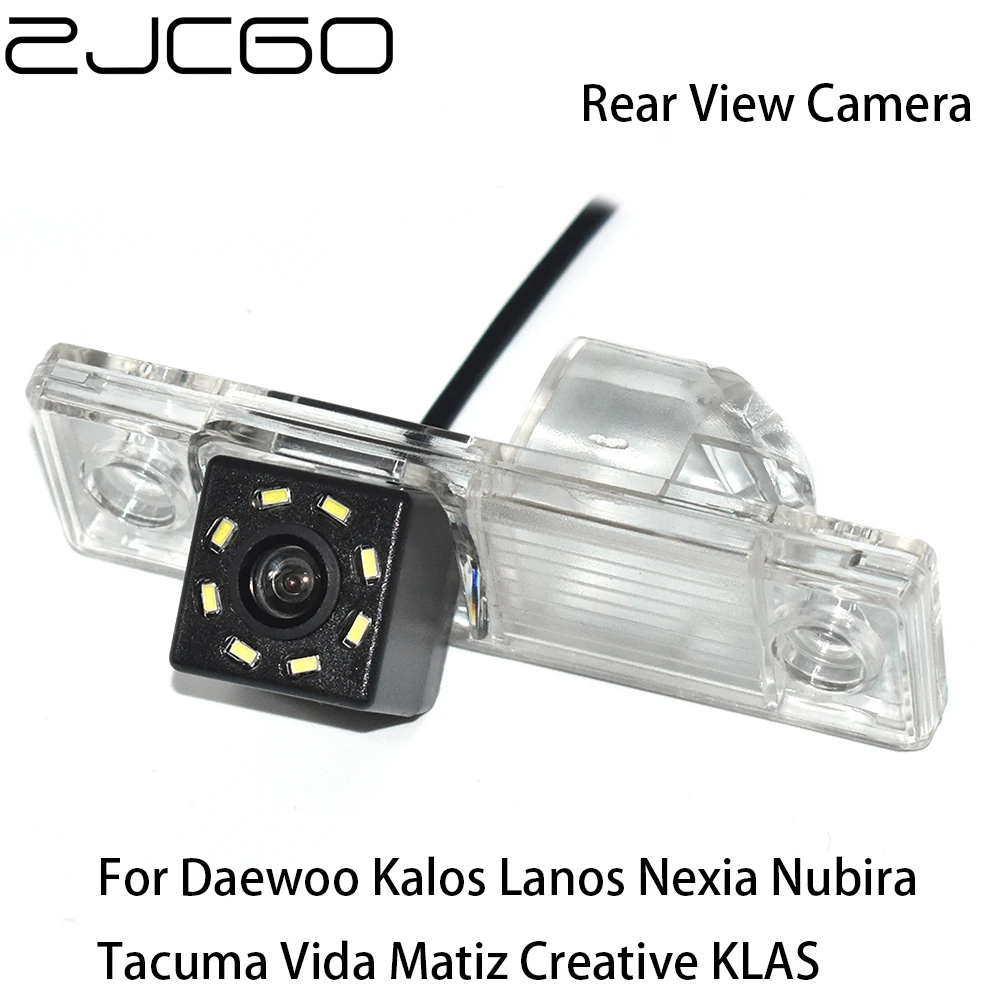 

ZJCGO HD CCD Car Rear View Reverse Back Up Parking Camera for Daewoo Kalos Lanos Nexia Nubira Tacuma Vida Matiz Creative KLAS