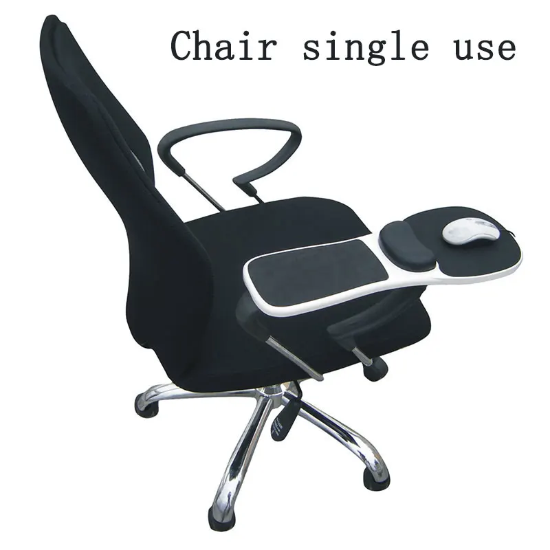 Vinlo Armlehnentisch, Schreibtischverlängerung fürs Homeoffice, Handgelenkauflage aus Memory-Schaum, Handballenauflage für Computer, Mauspad für Stuhlarmlehnen_voghion.com