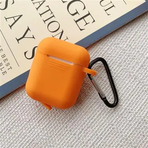5 Для Airpods Bluetooth футляр для наушников для Apple Airpods с крюком TPU силиконовый чехол для iOS i10 i11 i12 i13 Tws чехол для наушников - Цвет: 5