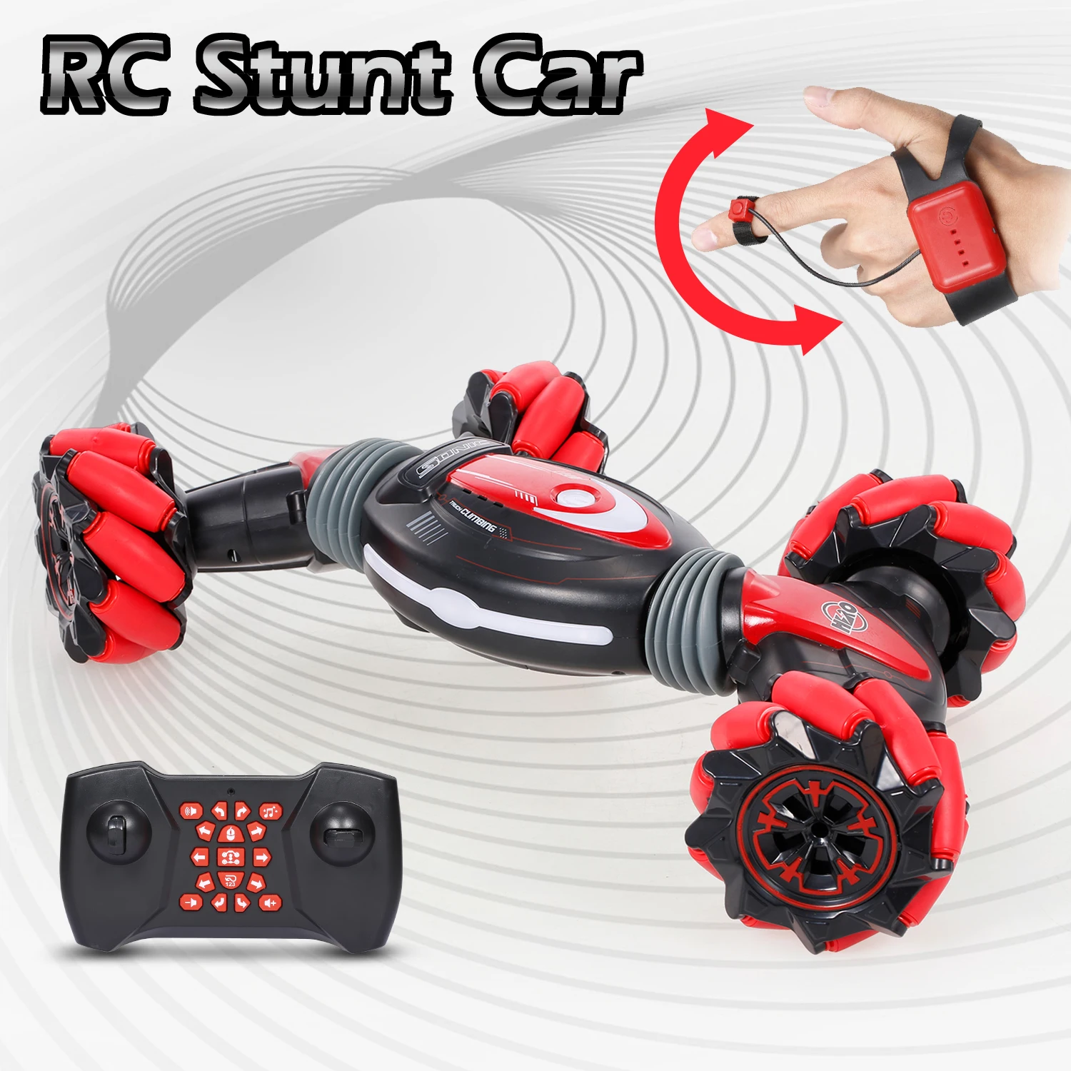 GoolRC 2,4G Датчик жестов RC трюк автомобиль свободный скручивание внедорожника музыка танцы двухстороннее Вождение RC игрушка ребенок Рождественский подарок