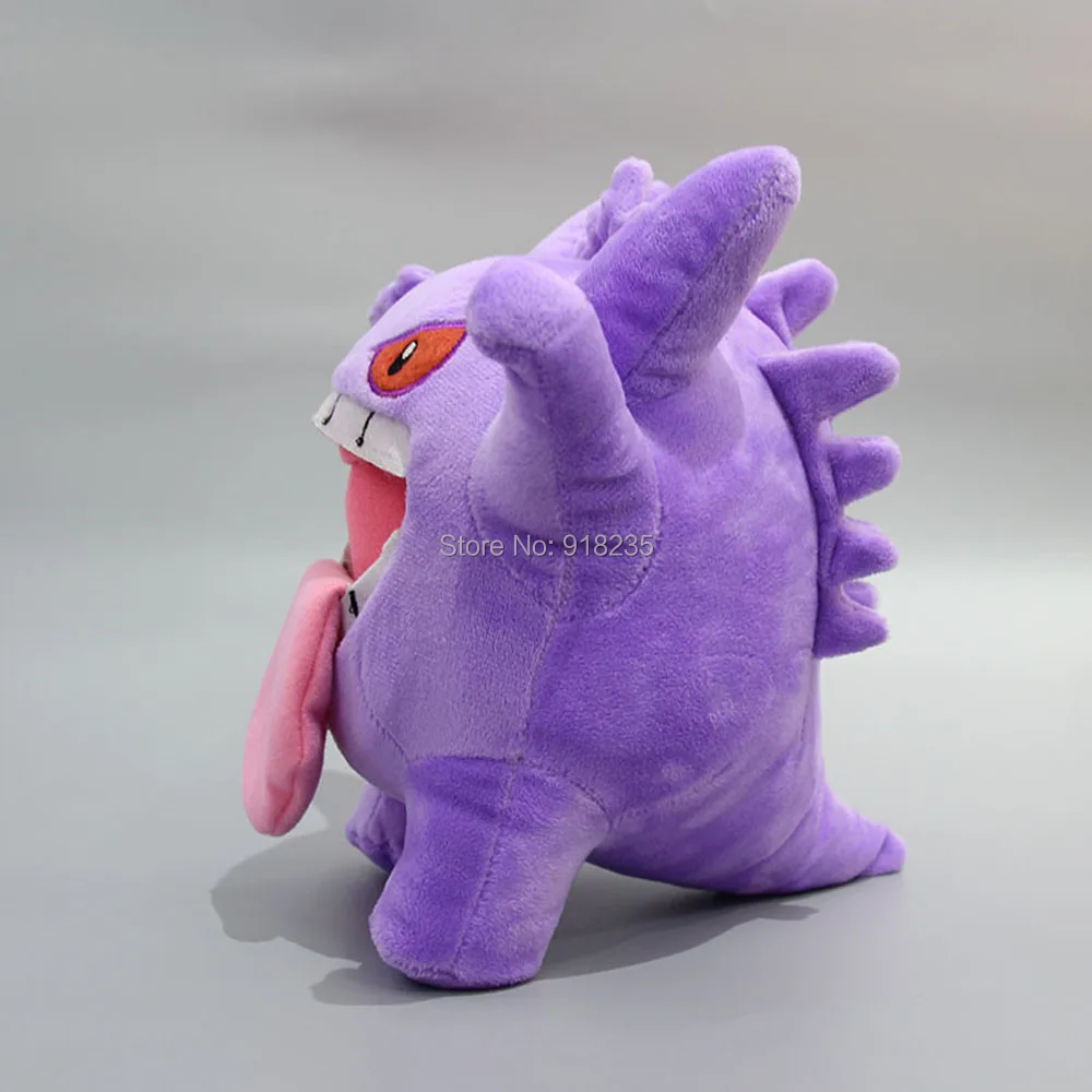 10/Лот Новые 3D Gengar 23 см мягкие подарки для аниме мультфильм куклы мягкие игрушки