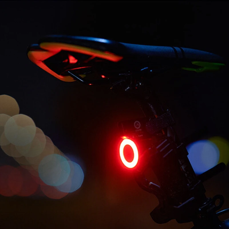 Зарядка через usb габаритные огни для велосипеда MTB фары для езды ночью мотоциклетные креативный водонепроницаемый задний фонарь для велосипеда аксессуары