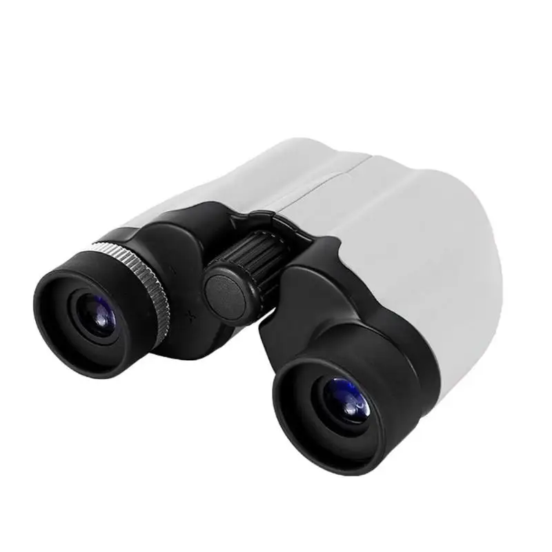 8X22 HD Спорт на открытом воздухе Ночное Видение бинокулярный телескоп для наблюдения за птицами поддержка дропшиппинг - Цвет: Белый