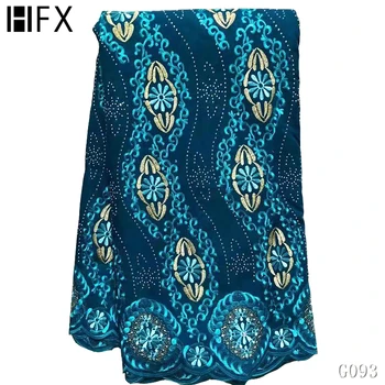 

African Lace Fabric Swiss Voile Lace High Quality Swiss Voile Lace In Switzerland 2020 Embroidery Cotton Lace With Stones G093