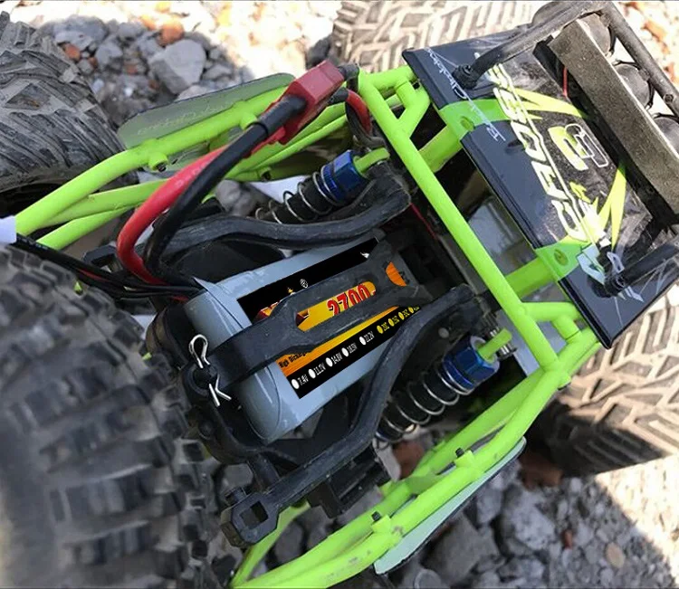 YUKALA 7,4 V 2700mAh RC Lipo батарея 2s 40C Max 60C для Wltoys 12428 12423 RC автомобиль feiyue 03 Q39 обновленные части батареи 2 шт