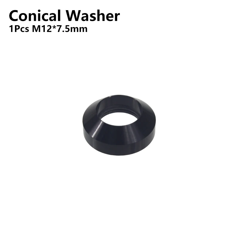 Bicycle Thru Axle Precision Washers - M12 Flat & Conical Collection
