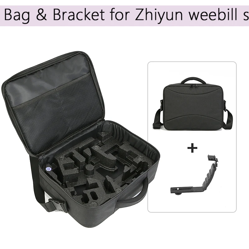 

Shoulder Bag Bracket Support for Zhiyun Weebill S Protective Carrying Case Travelling Handbag Handheld Gimbal Camera Accessories