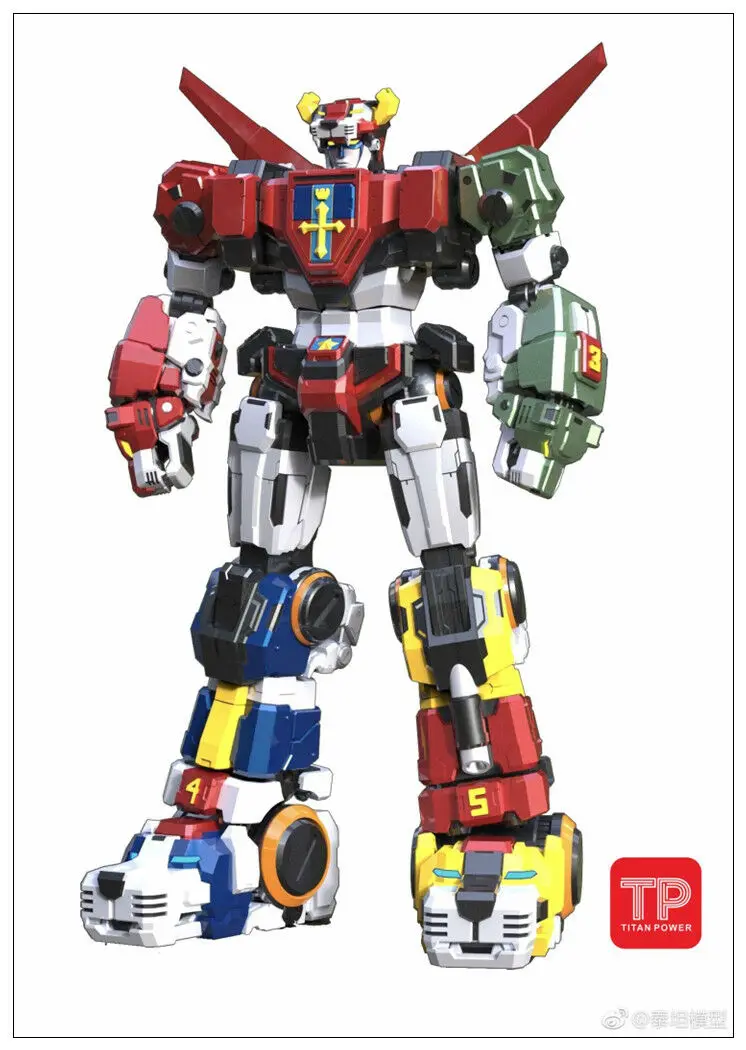 

TITAN POWER TOY Golion Lion Force Voltron Action Figure second batch