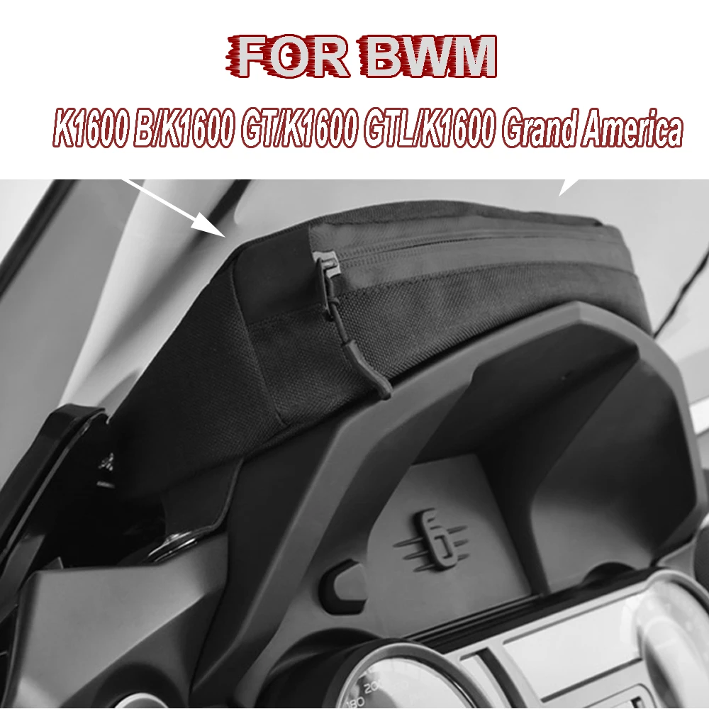Per Bmw K1600B K1600Gt K1600Gtl K 1600 Grand America Moto Cockpit Bag Storage Bag Head Bag Storage Bag 2022 2021 2020