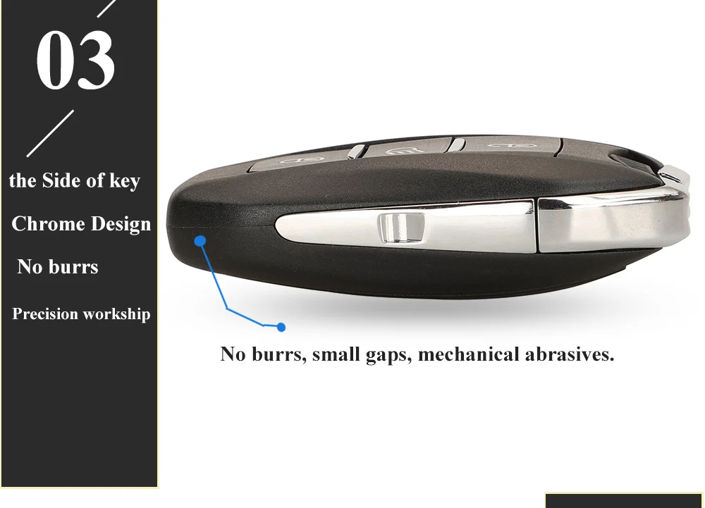 Keyforkess 434Mhz FSK 4A Chip Car Remote Key per Peugeot 3008 5008 2016 Citroen C3 C5 Smart Control Keyless Entry fob faro - He8e062d7d7df47c6a752f88484682bd72