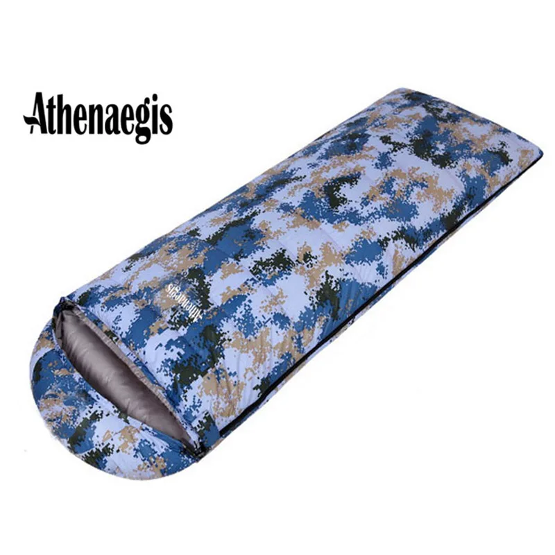 

Athenaegis Camouflage White Duck Down 800g/1000g/1200g Filling Adult Breathable Waterproof Sleeping Bag