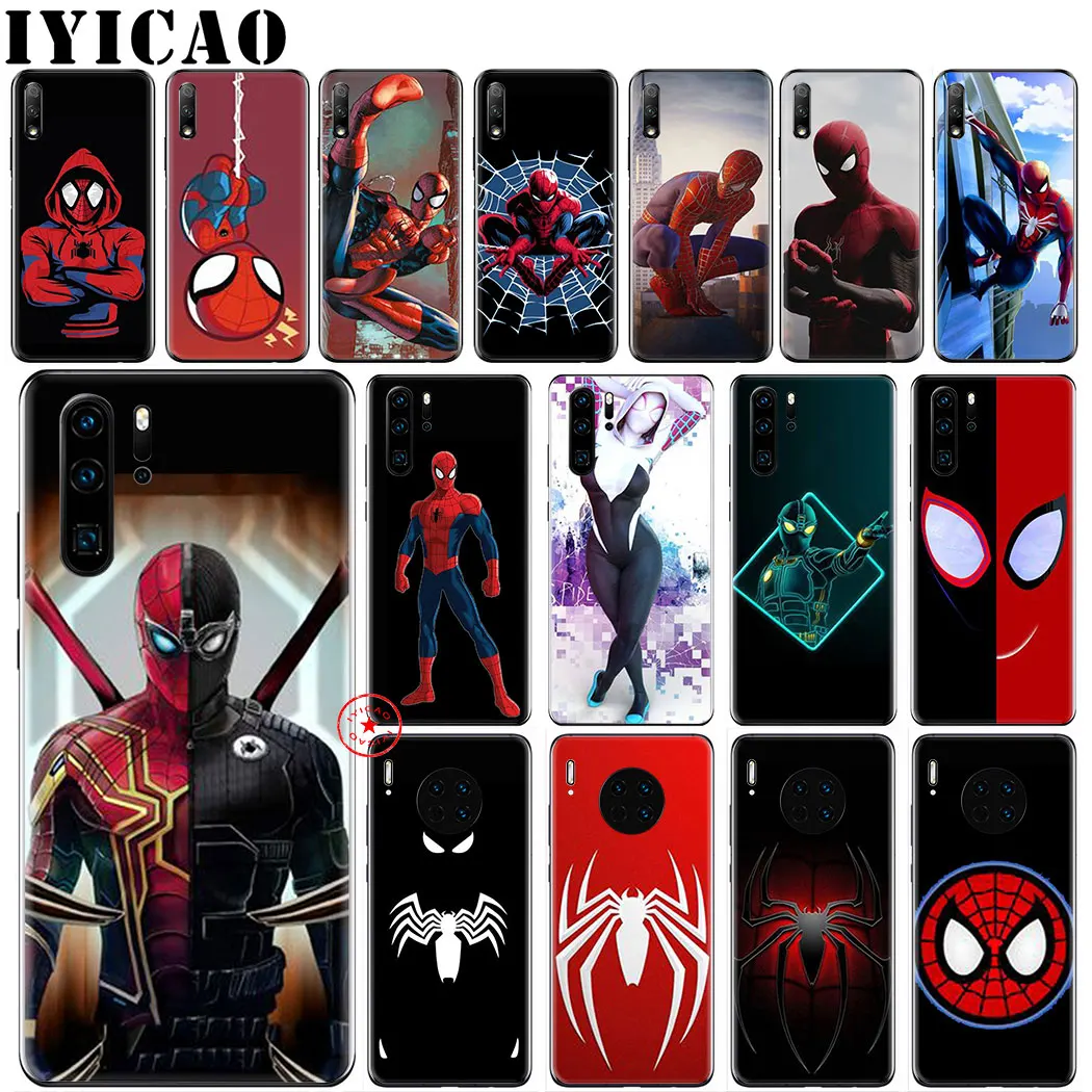 IYICAO Spiderman marvel Soft Case for Huawei Mate 30 20 10 Lite Pro Y9 Y7 Y6 Prime 2018 2019 Nova 3i 2i 5i 4 |