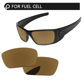 

Papaviva Bronze Golden Mirror Polarized Replacement Lenses For Fuel Cell Sunglasses Frame 100% UVA & UVB Protection
