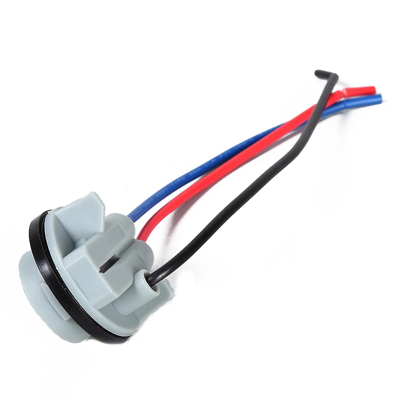 Comprar 2 uds 1157 casquillo de bombilla BAY15D soporte de lámpara conector  de Base cable luz de freno de coche enchufe de lámpara soporte de luz de  freno