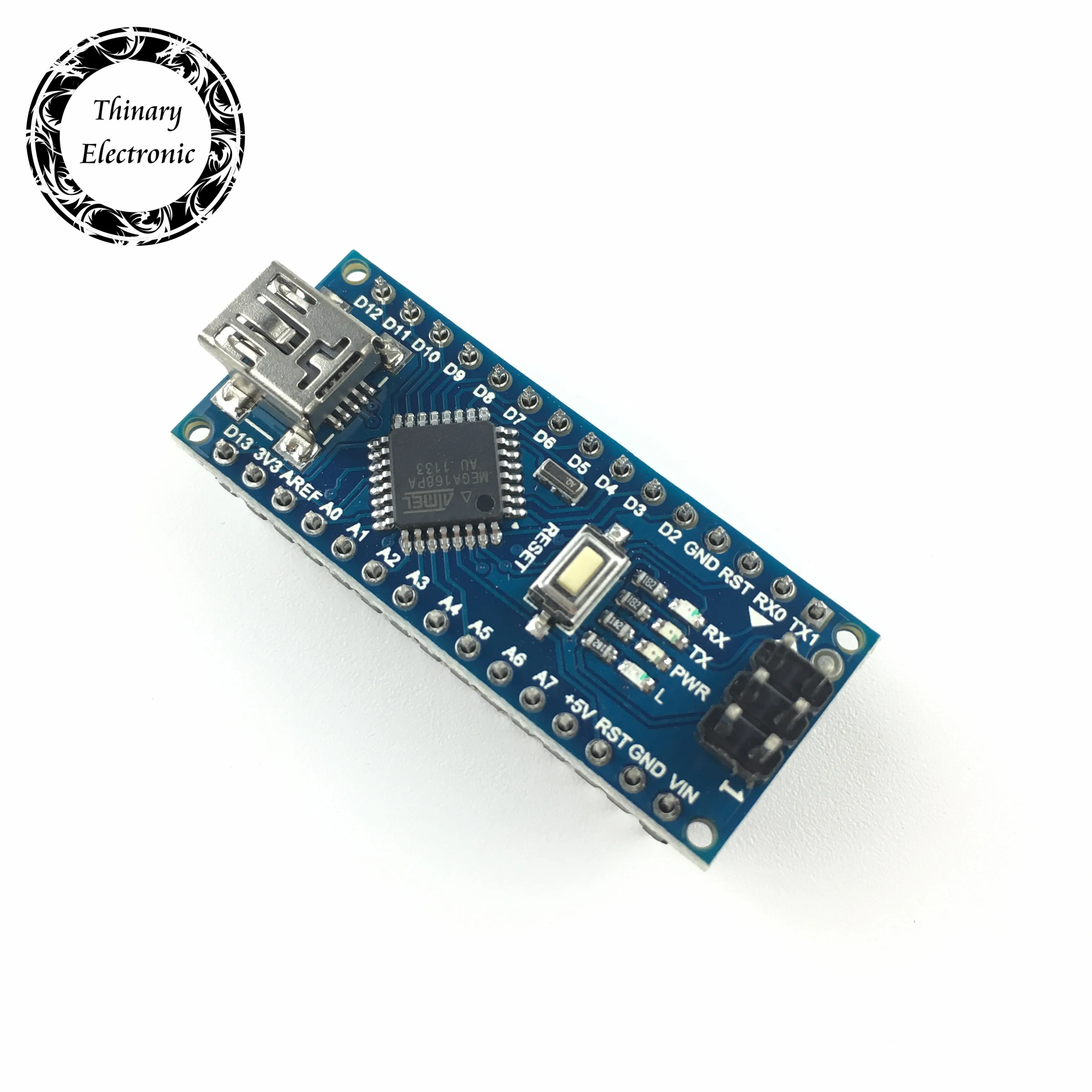 Мини USB Thinary Nano с Загрузчиком совместимый контроллер для arduino CH340 драйвер 16 МГц