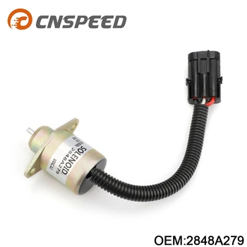 

2848A275 2848A279 Fuel Solenoid Valve Shutoff 12V For Perkins 1457906 SA-4934-12 YC101565