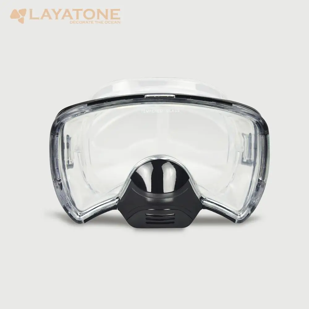 LayaTone маска для дайвинга очки для подводного плавания для взрослых Синяя Маска для подводного плавания для мужчин и женщин для подводного плавания для подводной охоты подводная рыбалка