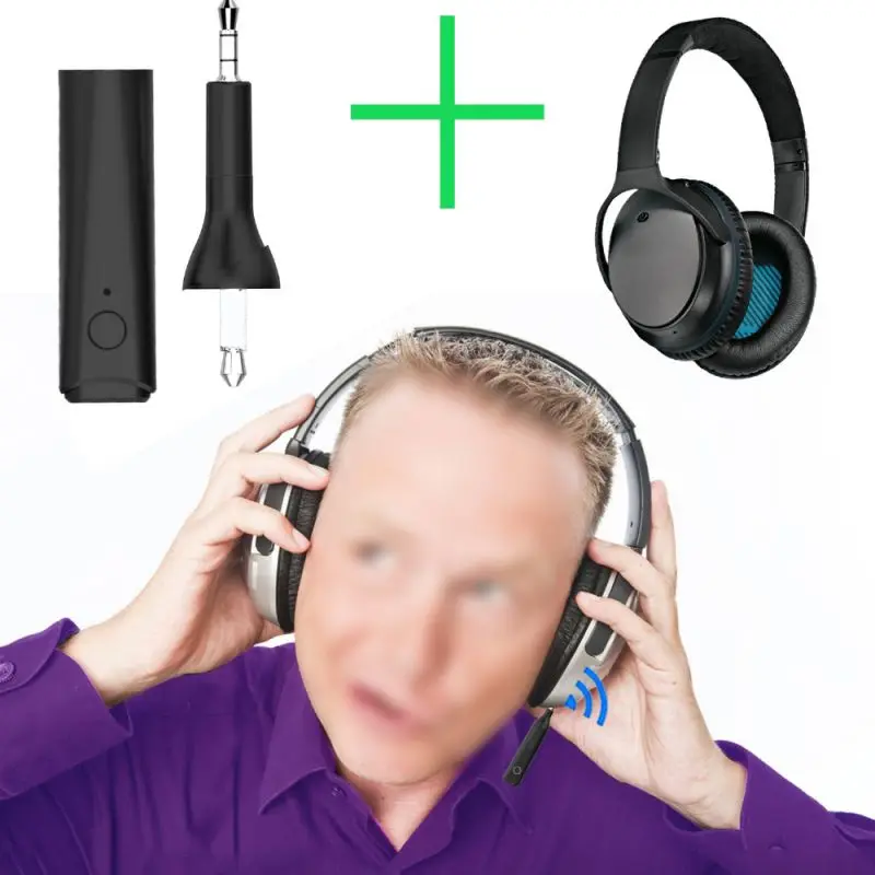 Bluetooth 5,0 стерео аудио адаптер 3,5 мм 2,5 мм A2DP Hands Free музыкальный приемник для автомобиля музыкальные наушники ресивер