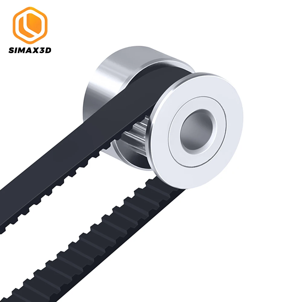 SIMAX3D hotend DIY 3D принтер пояс GT2 Ремень 6 мм 5 метров запчасти аксессуары ГРМ для ender 3 pro