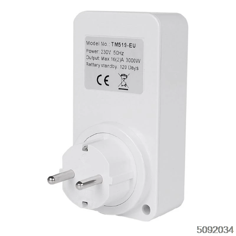 Цифровой таймер разъем AC230V реле времени программируемый EU/US/UK/ISR/BR/IT штекер