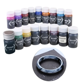 

17 Pcs/Set Resin Drop Glue High Concentration Transparent Color Paste Pigment Dropship