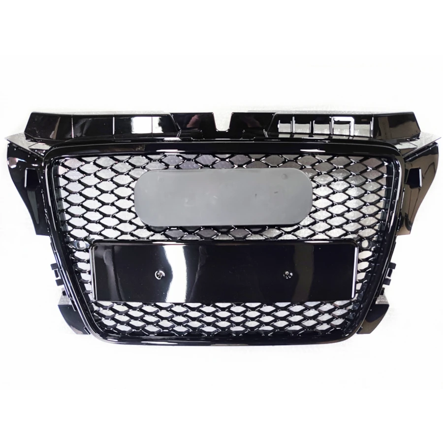 Для RS3 Style Front Sport Hex Mesh Honeycomb Hood Grill глянцевый черный для Audi A3/S3 8P 2009 2010 2011 2012 2013 |