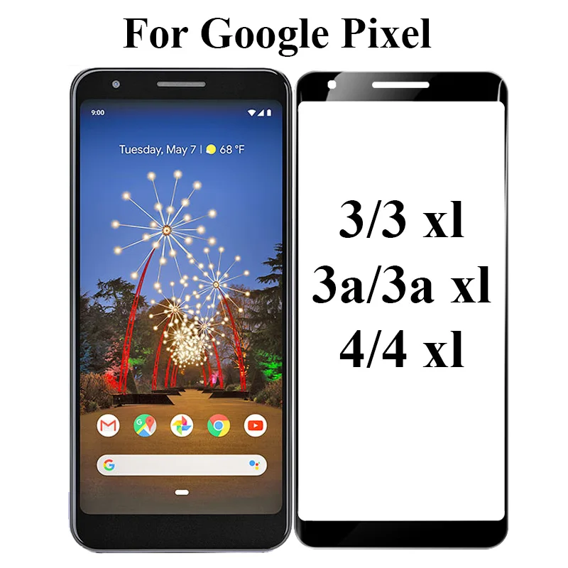 Защитное стекло для google pixel 3 4 a xl закаленное pixel3 3a 3xl 3axl 4xl защита экрана a3 x l tremp verre