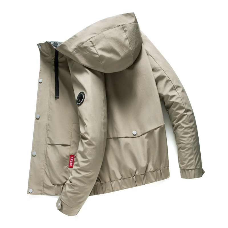 Seller Jacket Men Waterproof Hooded Breathable Casual Jacket Spring Autumn Outwear Windbreaker Tourism Mountain Raincoat Male Clothing