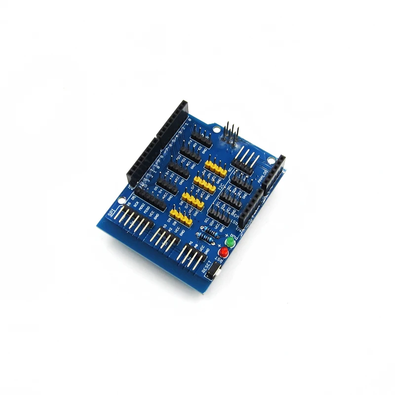 1Pcs Prototype Sensor Shield Sensor Expansion Board Robots Shield For Arduino UNO R3 diy electronics