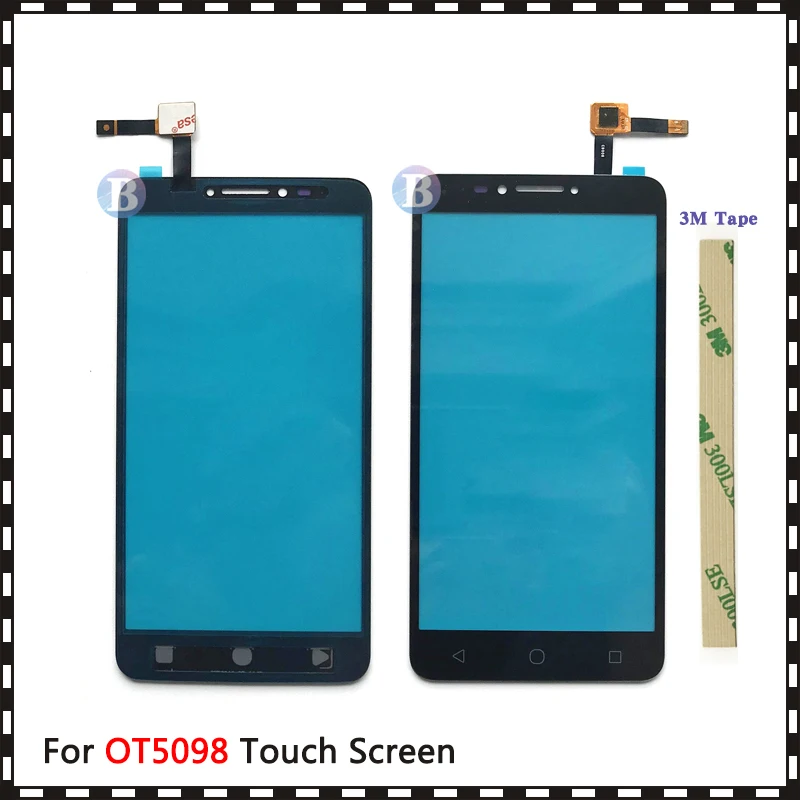 Замена 6 0 &quotдля Alcatel One Touch Pixi 4 OT5098 5098 сенсорный экран дигитайзер Датчик внешняя