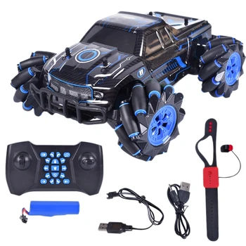 

1/16 2.4GHz Dual Remote Control RC Stunt Racer with Sound Light and Gesture Sensors