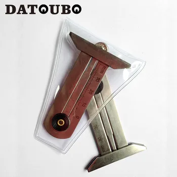 

0-30 mm Stainless Steel Car Tyre Tire Depth Ruler Gauge Meter Ruler Measuring