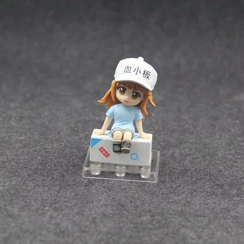 

Work Cells Cute 5-Red Blood Cell Platelet White Blood Cells Macrophages Capsule Toy Doll Garage Kit