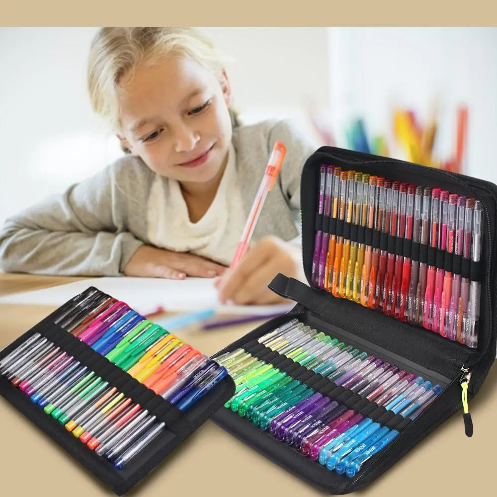 

60 Colors Multicolour Ballpoint Gel Pens Refill Set Colorful Painting Pen bullet diary Drawing Doodling Sketch Markers