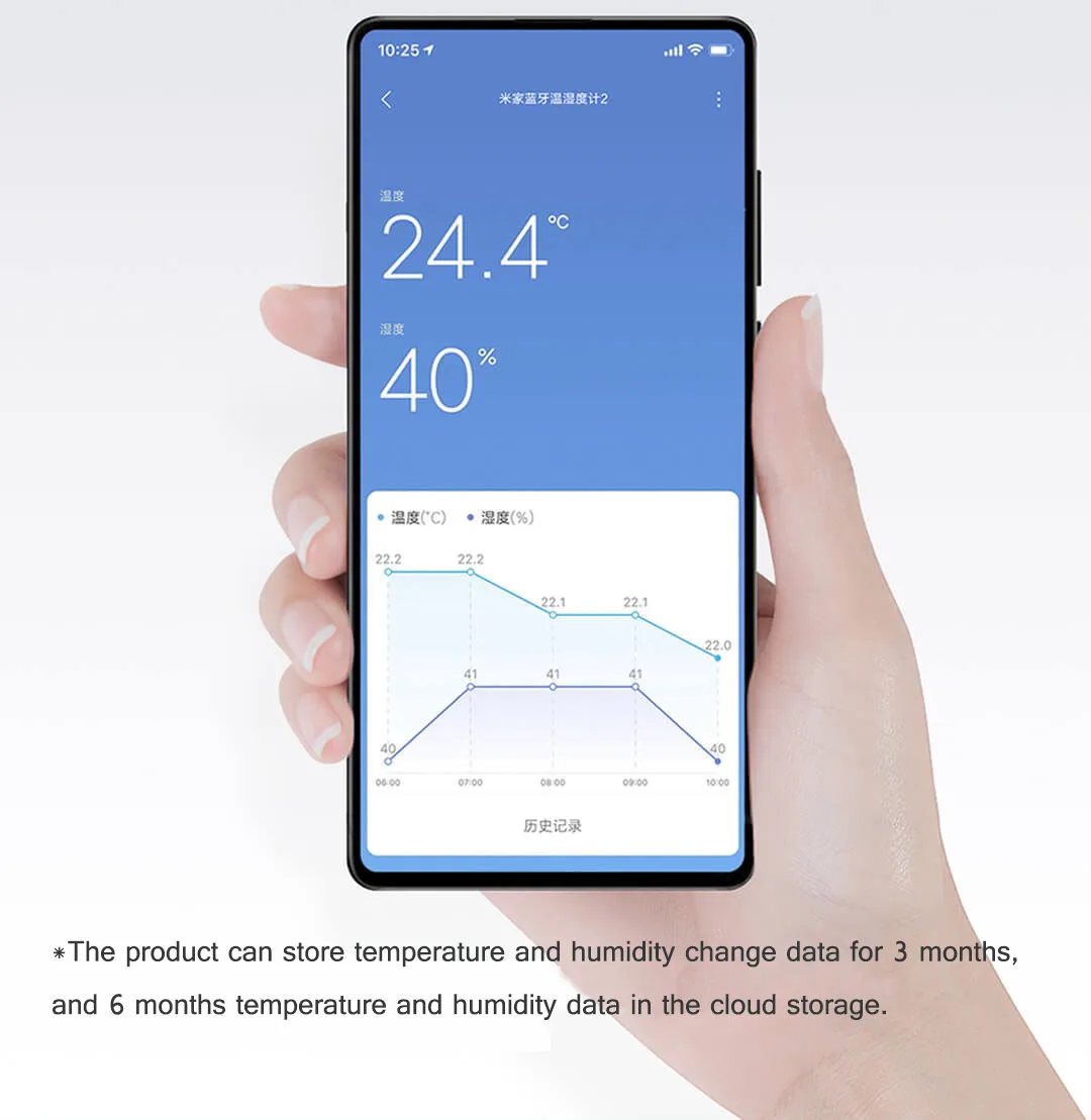 Оригинальный Bluetooth термометр XIAOMI Mijia 2 беспроводной умный электрический цифровой