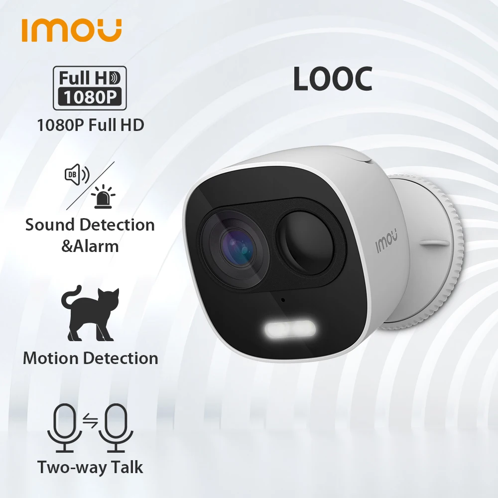 Photo Product Dahua imou LOOC 1080P IP65 Waterproof IP Camera Wifi Camera Wireless H.265 Home Security Cameras Surveillance Camera
